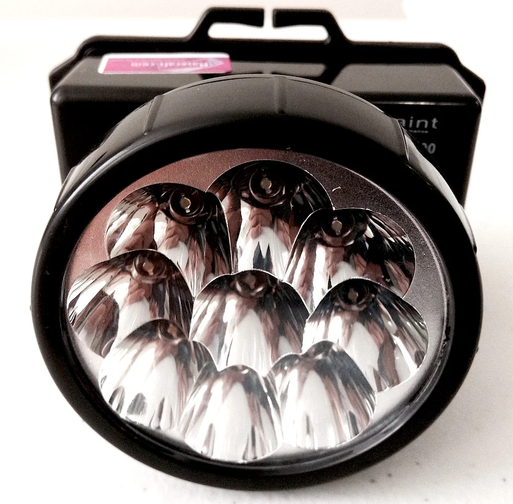 Lanterna de cabeç com LED Recarregável profissional