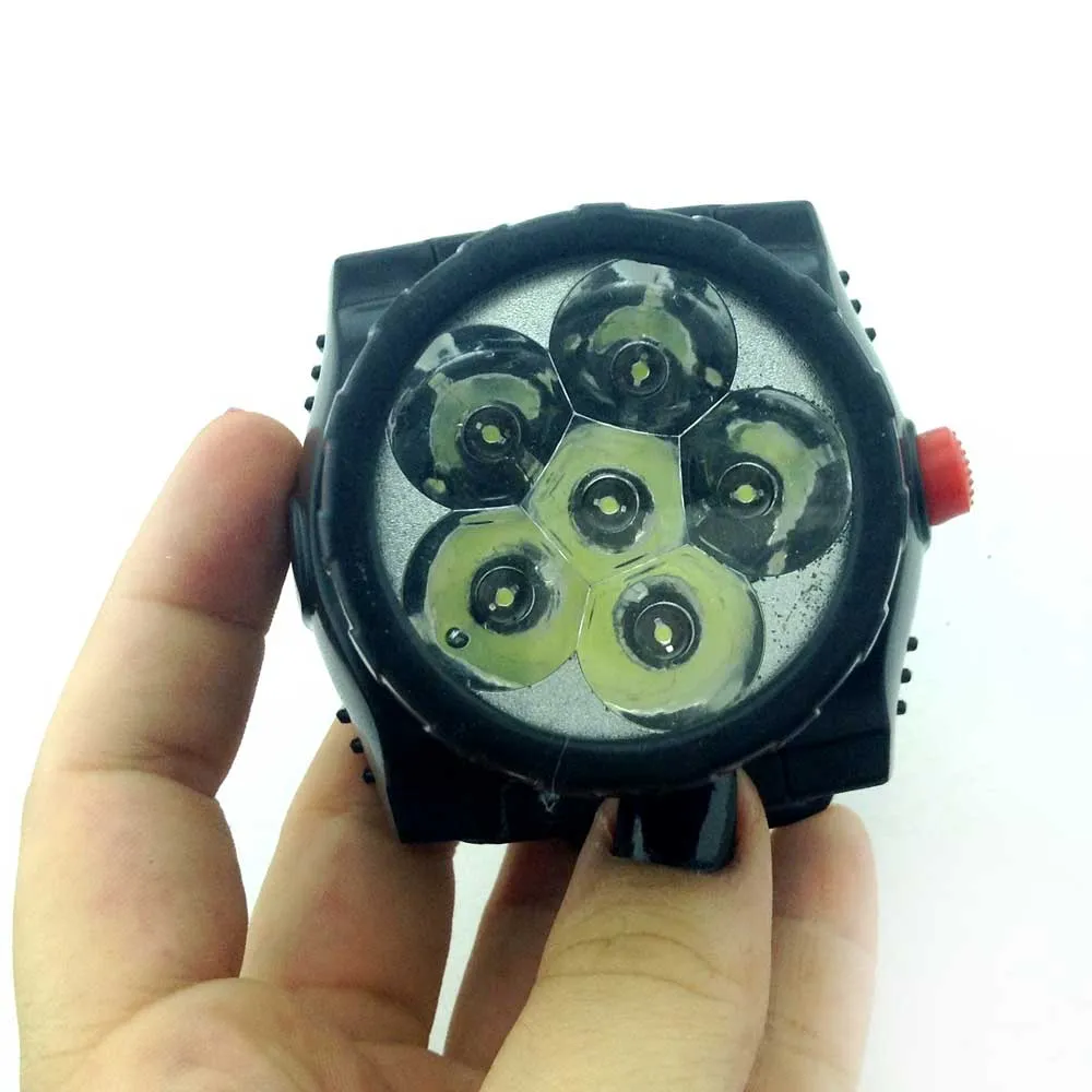 Lanterna de cabeç 6 LEDs