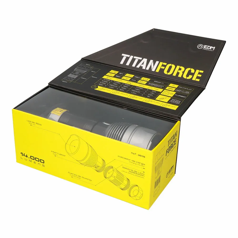 Lanterna EDM 36176 150 W 2000 Lm 600 lm 1400 lm