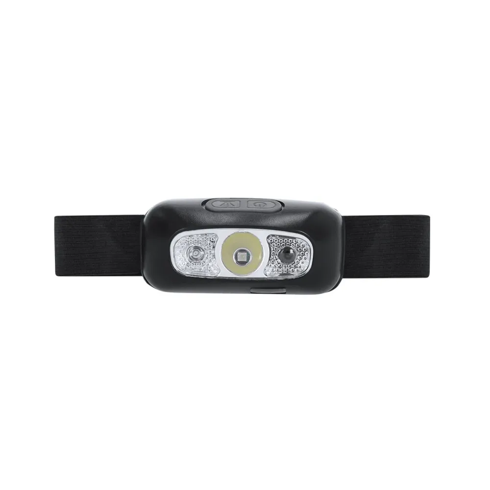 Lanterna Frontal LED Ajustável com Bateria Recarregável