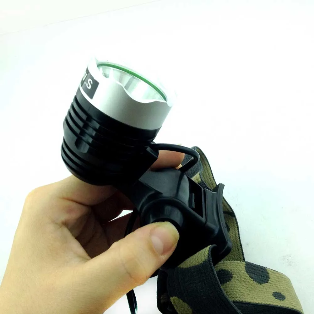 Lanterna LED de cabeç com 9000W/ 25000 Lumens
