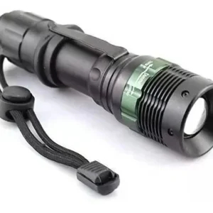 Lanterna Led Cree Police Recarregavel Com Sinalizador Lt-424