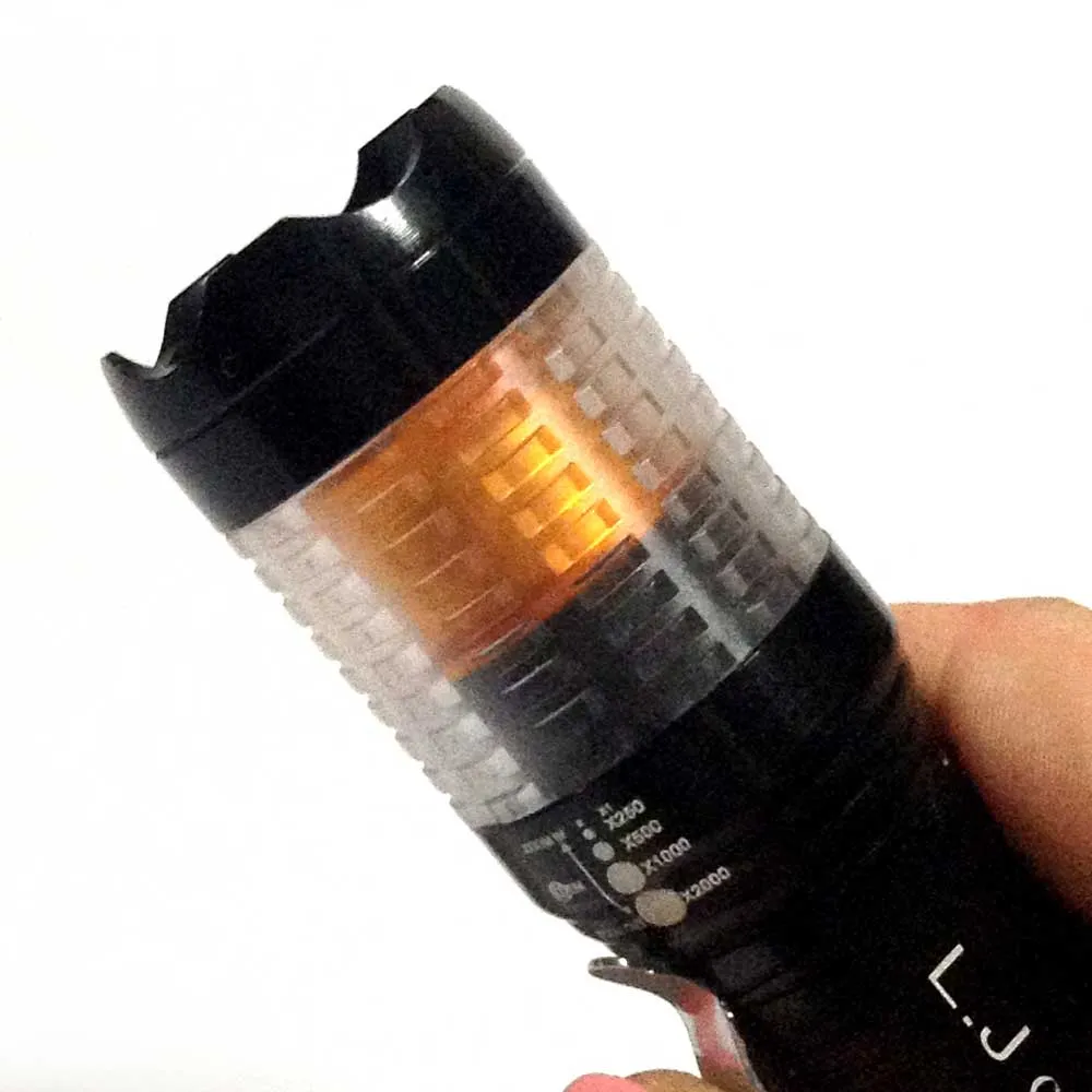 Lanterna Tática Ajuste foco 1x 2000x IP55