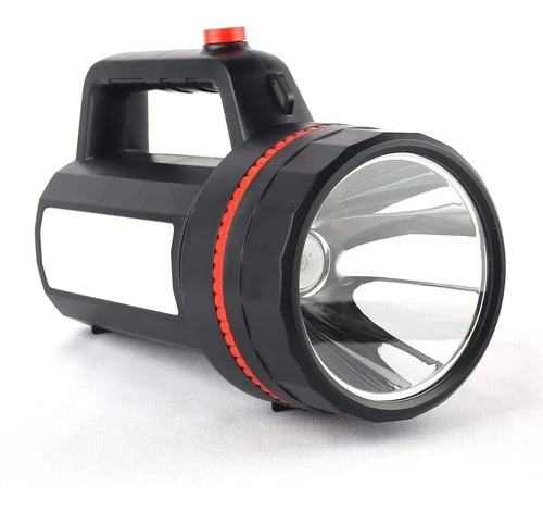 Lanterna Tática De Mão Com Alç Para Transporte Led Dp-7318b