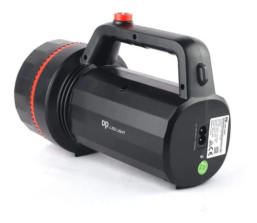 Lanterna Tática De Mão Com Alç Para Transporte Led Dp-7318b