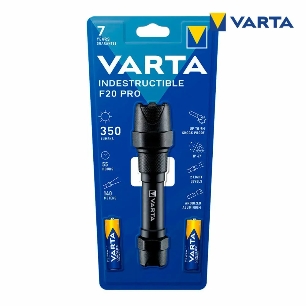 Lanterna Varta 18710101421 Preto
