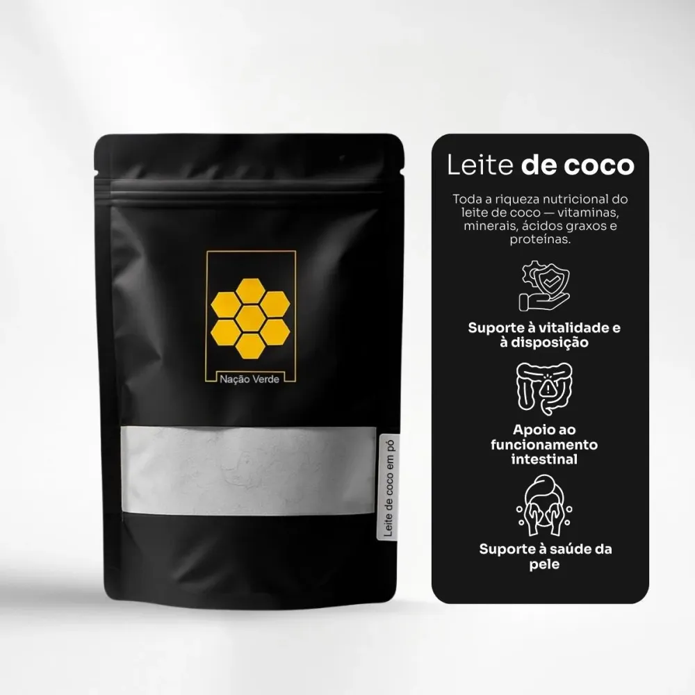 Leite de coco em pó premium 200g
