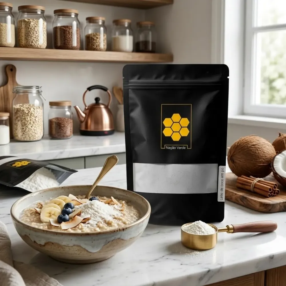 Leite de coco em pó premium 200g