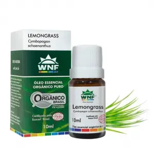 Óleo Essencial Lemongrass Orgânico - 10ml