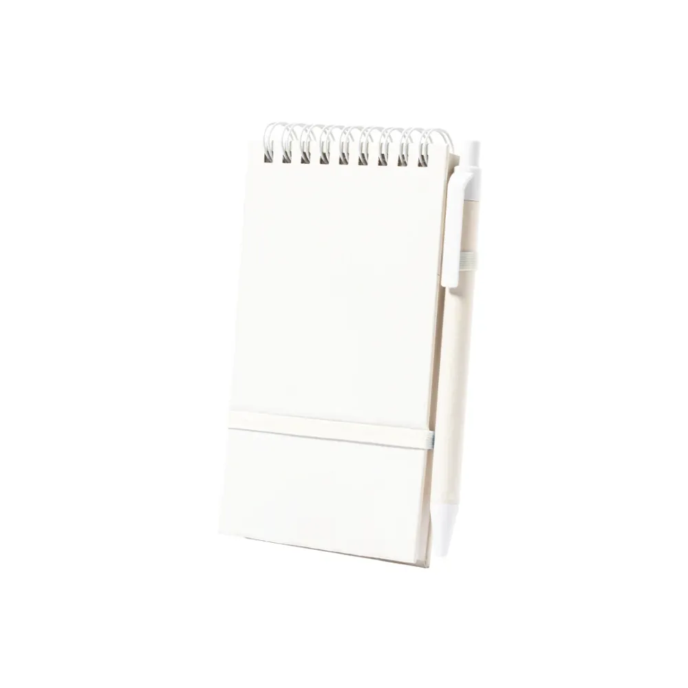 Libreta Heiwor em Cartão Reciclado com Caneta Azul