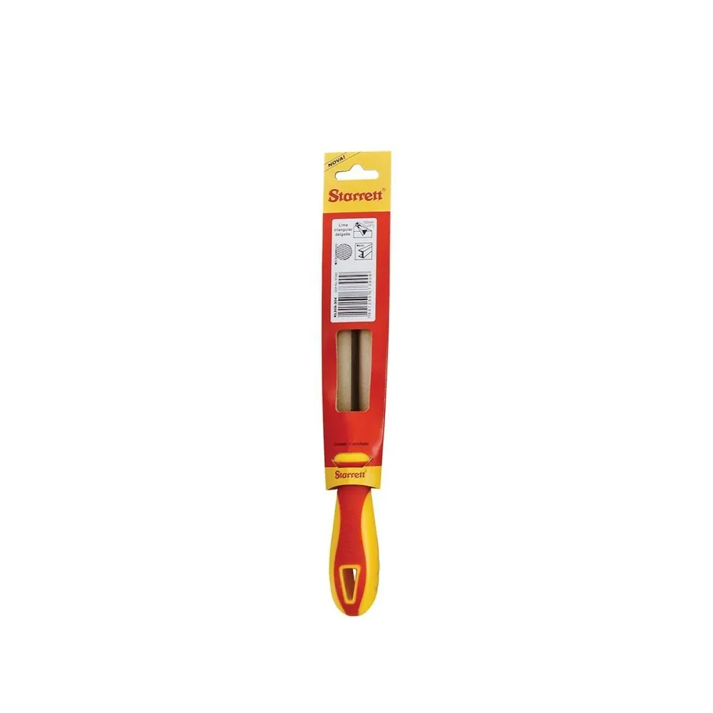 LIMA TRIANGULAR MURÇ 4" 100MM COM CABO KL309 STARRETT