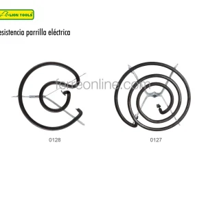 RESISTENCIA PARA PARRILLA TUBULAR CHICA 600W LION TOOLS 0128