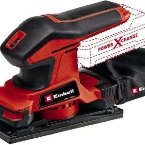 Lixadeira Orbital Bateria 18V 187x90mm Einhell TC-OS 18/187 Li