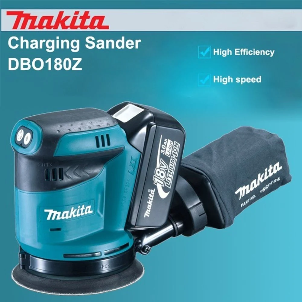 LIXADEIRA ROTORBITAL 18V DBO180Z MAKITA