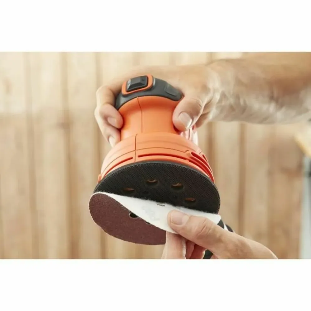 Lixadora excêntrica Black & Decker BEW210-QS 250 W 230 V