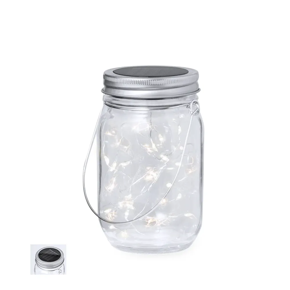 Lâmpada Solar Rodina com 20 LEDs e Asa Prática