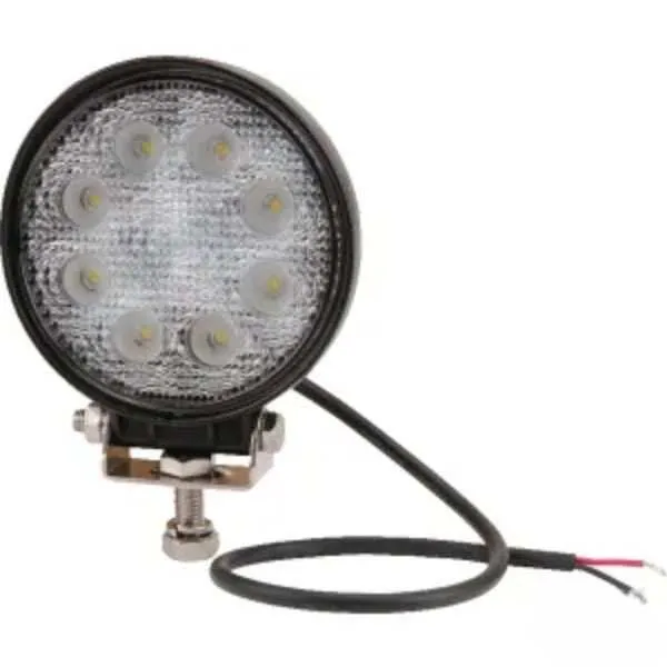 Luz de trabalho LED 24W, 1920lm, Projeção larga 8 LEDS