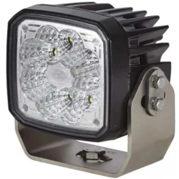 Luz de trabalho LED 4000lm, quadrado, 12/24V, branco, 8 LEDS