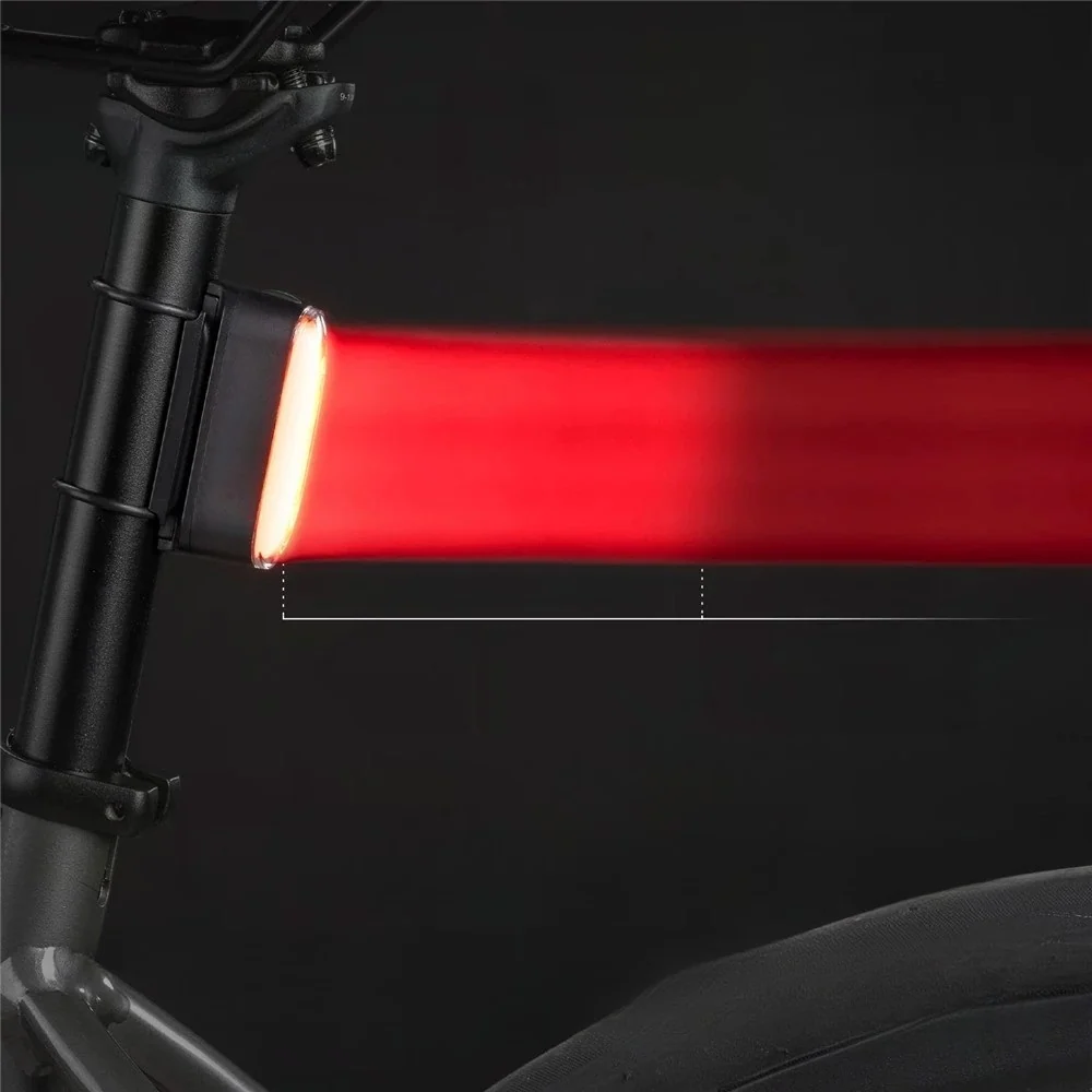 Luz traseira magnética inteligente para bicicleta ROCKBROS