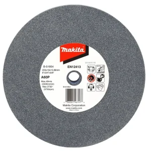 PIEDRA ESMERIL 8 X 3/4 X 5/8 #60 B-51954 MAKITA