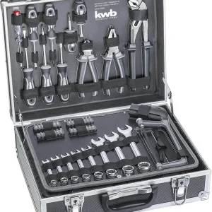 Maleta com 199 ferramentas manuais KWB 49375561