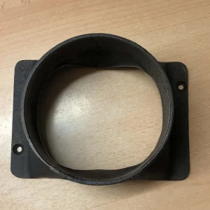 Mancha de transição retangular para cerca de Ø 120 mm