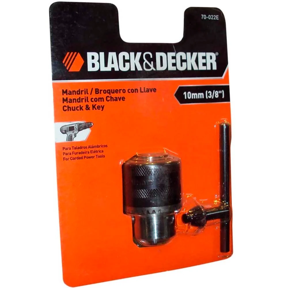 MANDRIL 3/8" 10MM 70-022E BLACK&DECKER