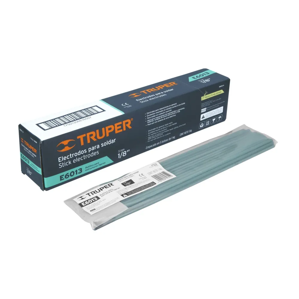 Electrodos 6013 de 1/8" Truper 100 gms Maraga