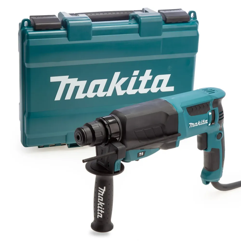 Martelo Leve Makita HR2630 SDS-plus 3 modos - 800 W 26 mm com maleta