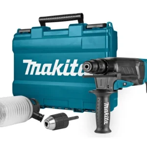 Martelo ligero Makita HR2630T SDS-plus 3 modos 800 W 26 mm com maleta e acessórios