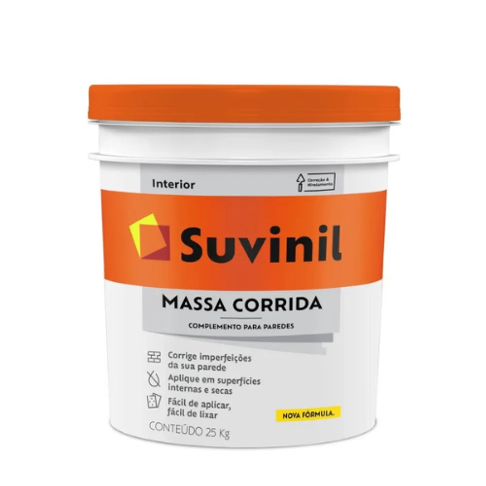 Massa Corrida Suvinil Balde 25kg