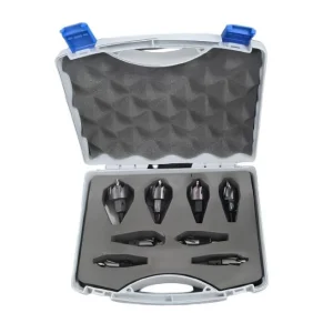 MASTER PROF JOGO FRESAS PERFURACÃO HSS 16-35 8Pcs MFJ003 TIALN