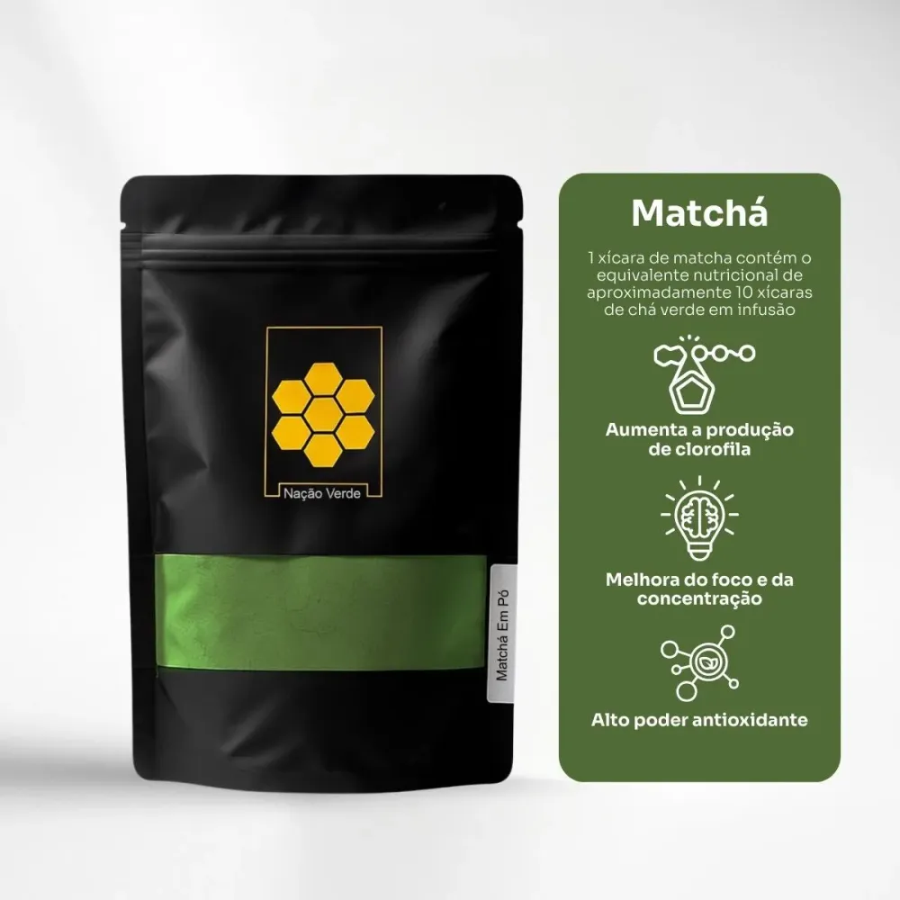 Matchá Em Pó - Nação Verde 200g