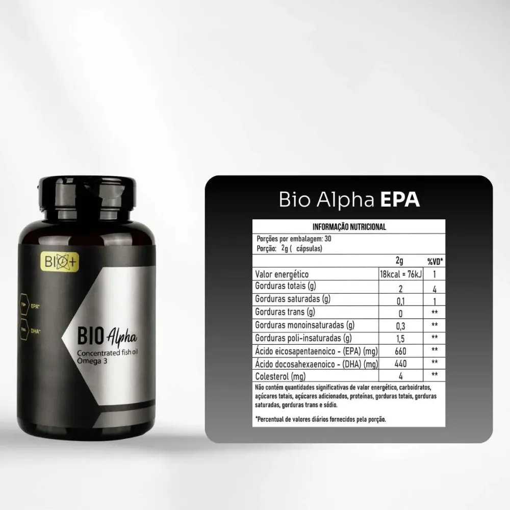 Ômega 3 EPA - Nação Verde - 60 capsula
