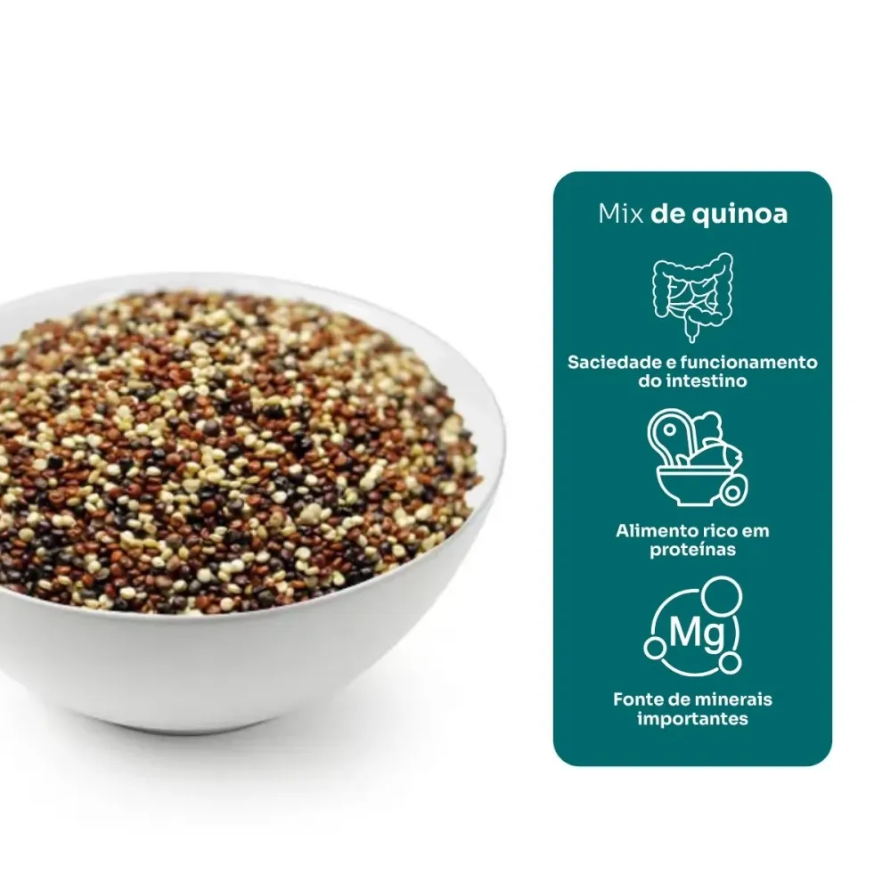 Mix de Quinoa 250g - Nação Verde