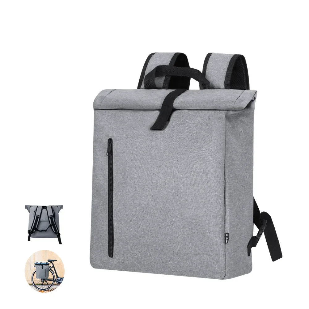 Mochila para Bicicleta em RPET Resistente e Confortável