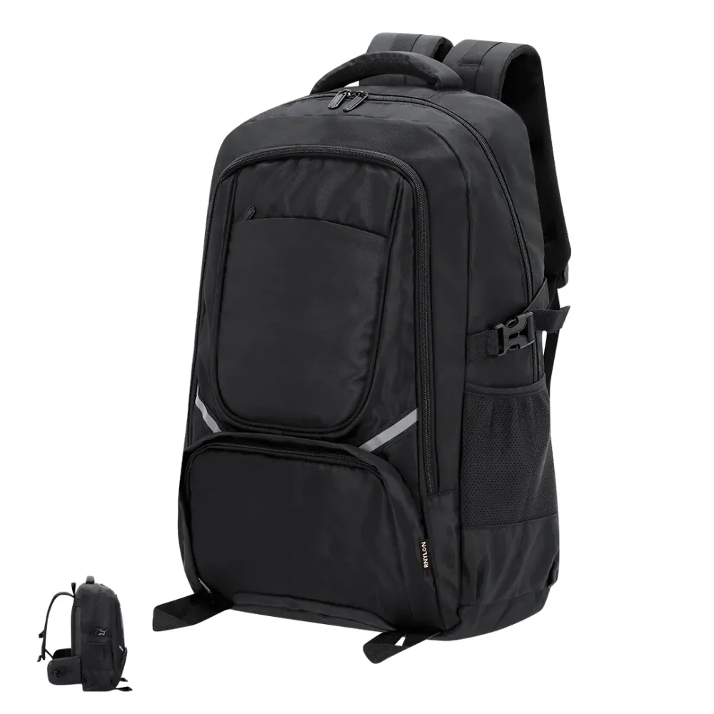 Mochila Zurut em Nylon Reciclado com Bolsos e Ajustes