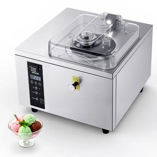 Máquina Comercial de Gelado Duro VEVOR 5L/h 500W