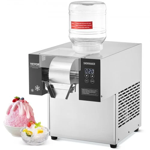 Máquina de Gelo Floco de Neve Comercial 276L/24H VEVOR