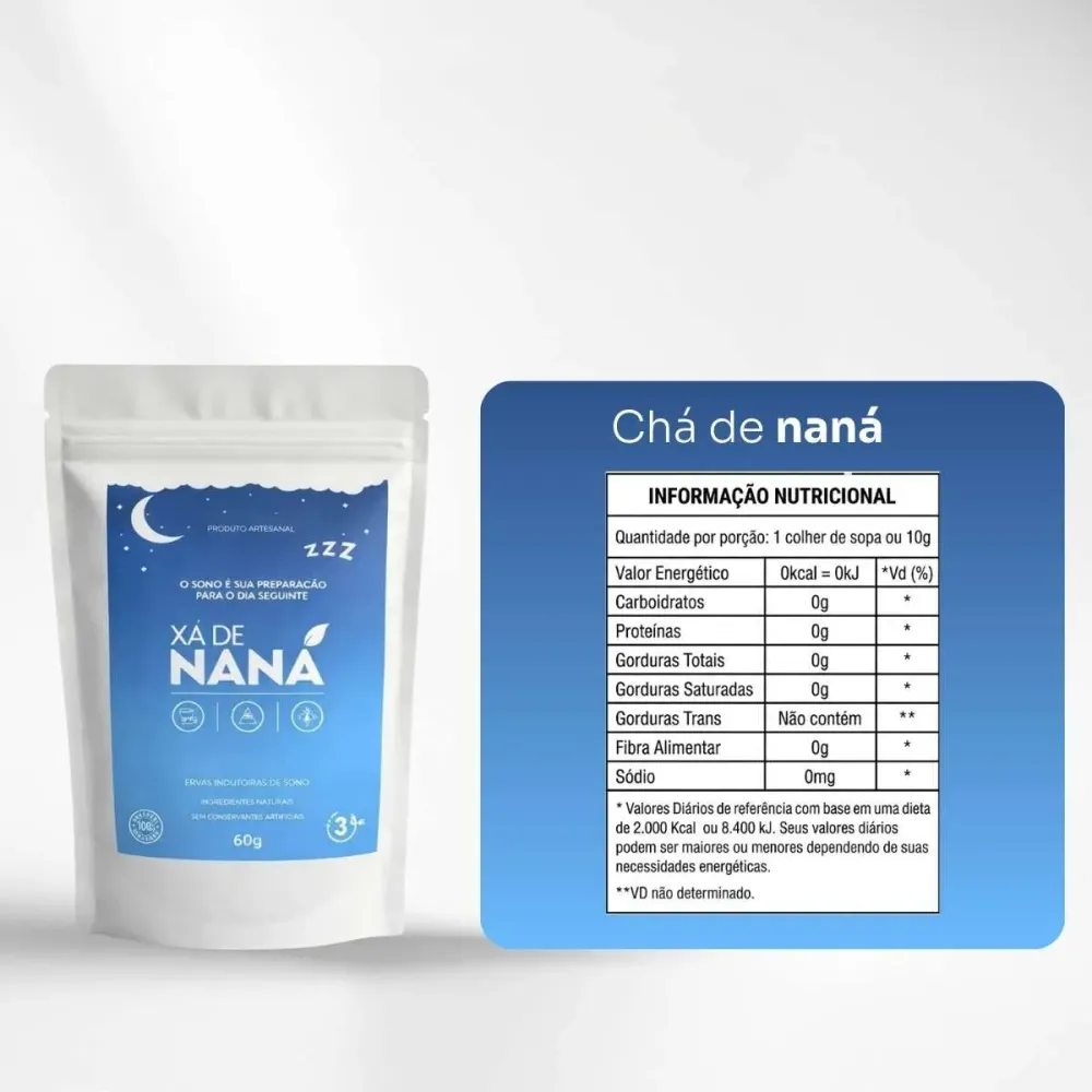 Chá De Naná 60g - Nação Verde