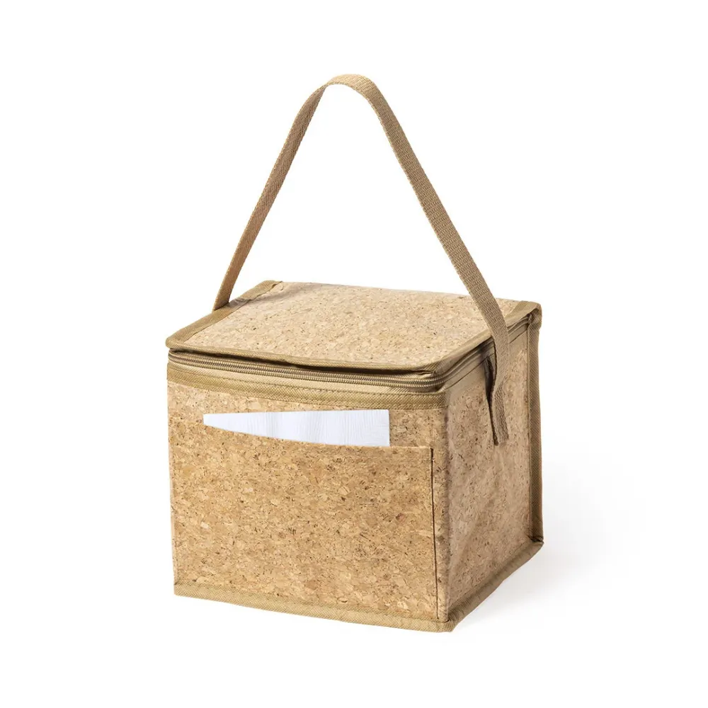 Nevera Nature em Cortiç para 6 Latas com Bolso Exterior