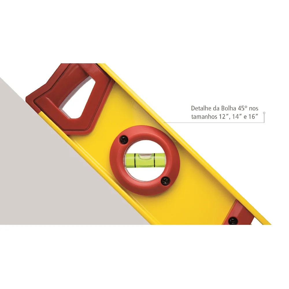 NÍVEL DE ALUMÍNIO COM PERFIL 48"1200MM KLIS48-S STARRETT