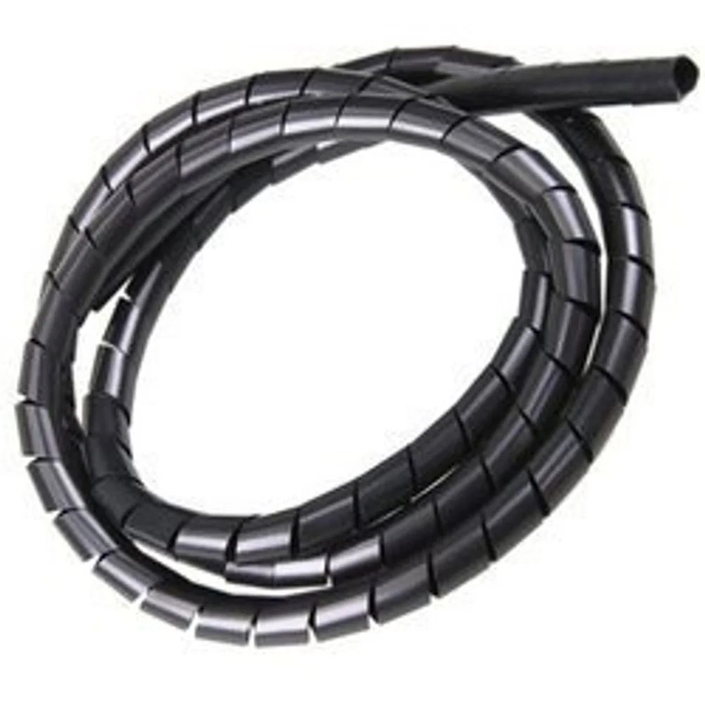 Organizador Fios E Cabos 20mm X 1,5mt Preto