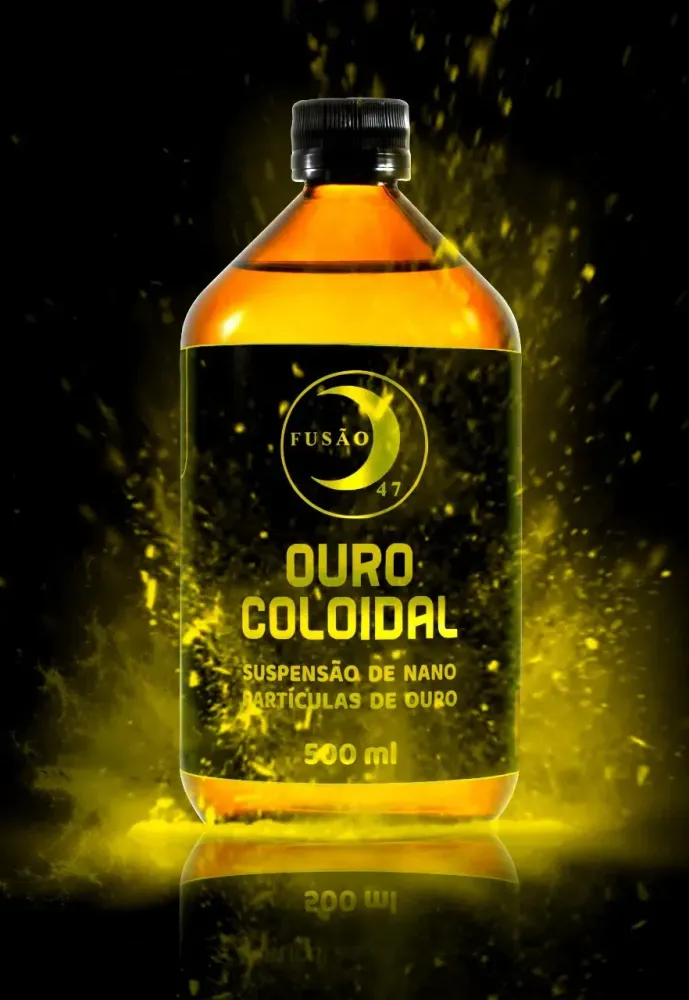 Ouro Coloidal 500ml - 80 PPM