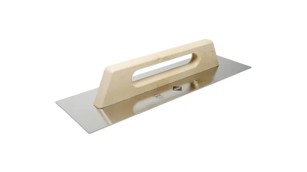 Palha de ço Rubi 48 cm com cabo de madeira fechado