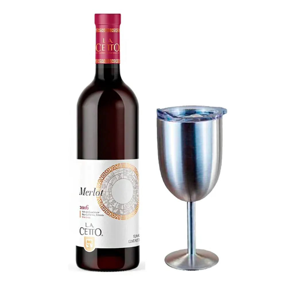 Vino Tinto Merlot - La Cetto Papua