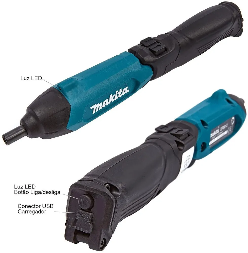 PARAFUSADEIRA DOBRÁVEL 3,6V BIVOLT DF001DW MAKITA
