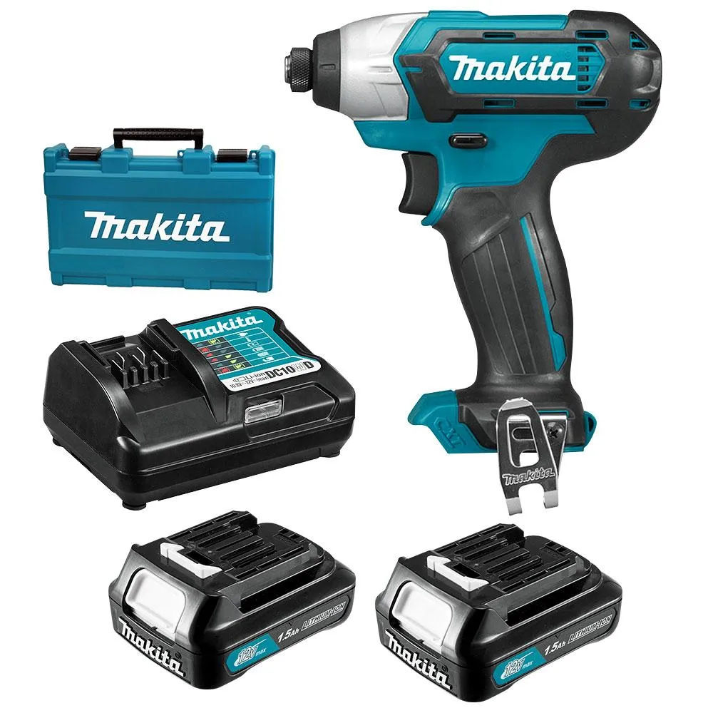 PARAFUSADEIRA DE IMPACTO 12V TD110DWYE MAKITA