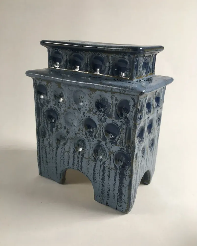 Paróquia de cerâmica "fogão de azulejos com telhas de tigela"