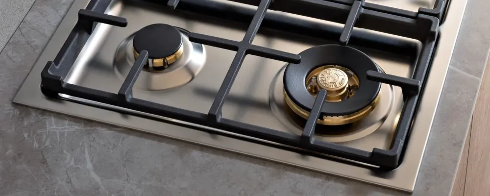 Parrilla de gas BERTAZZONI PROF366QBXT.